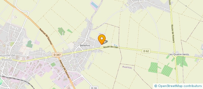 localisation de l'entreprise MADAME ELISABETH PIRON  NEUVILLE-DE-POITOU