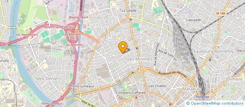 localisation de l'entreprise MADAME ELISABETH PLOTON à TOULOUSE