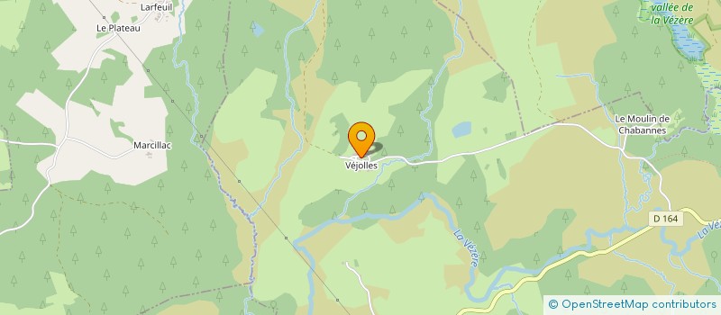 localisation de l'entreprise MADAME ELISABETH PORTE  SAINT-MERD-LES-OUSSINES