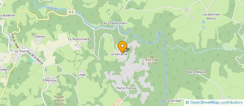 localisation de l'entreprise MADAME ELISABETH POULENA  SAINT-MARTIN-SAINTE-CATHERINE