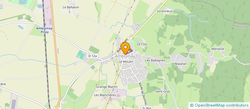 localisation de l'entreprise MADAME ELISABETH PREMILLIEU à AMBRONAY