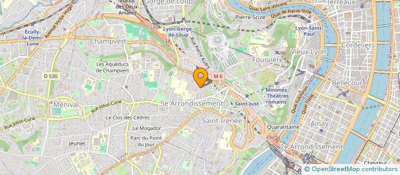 localisation de l'entreprise MADAME ELISABETH PRISSETTE à LYON
