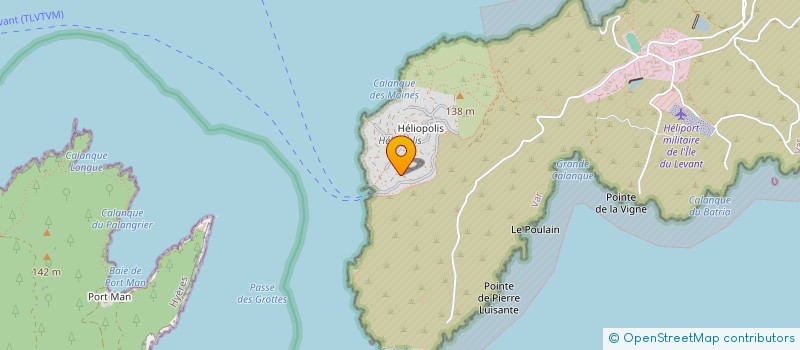 localisation de l'entreprise MADAME ELISABETH PSAUME  HYERES