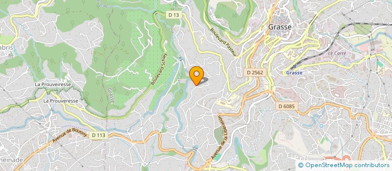 localisation de l'entreprise MADAME ELISABETH PUCCIO  GRASSE