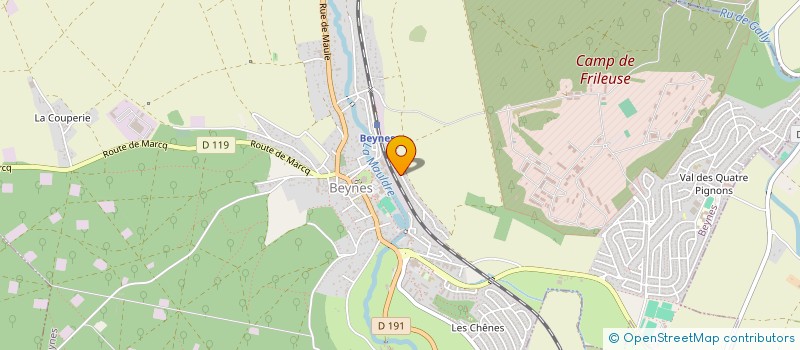 localisation de l'entreprise MADAME ELISABETH PY  BEYNES