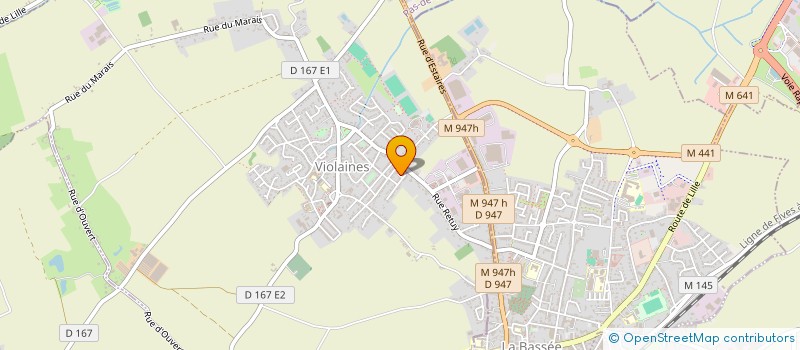 localisation de l'entreprise MADAME ELISABETH REPNIK à VIOLAINES