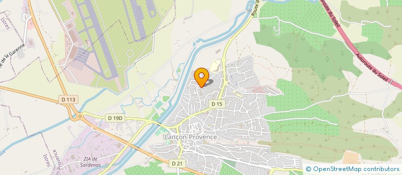 localisation de l'entreprise MADAME ELISABETH RIBE  LANCON-PROVENCE