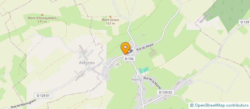 localisation de l'entreprise MADAME ELISABETH RINGOT  HERLY