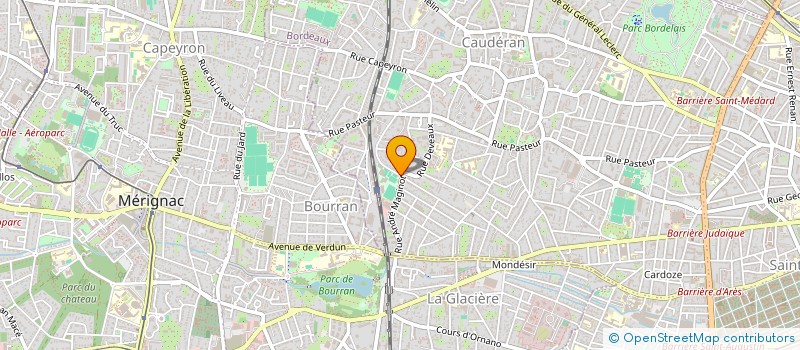 localisation de l'entreprise MADAME ELISABETH RIVIECCIO  BORDEAUX