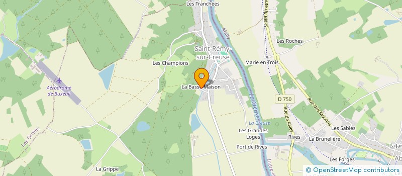 localisation de l'entreprise MADAME ELISABETH ROCHETEAU  INGRANDES