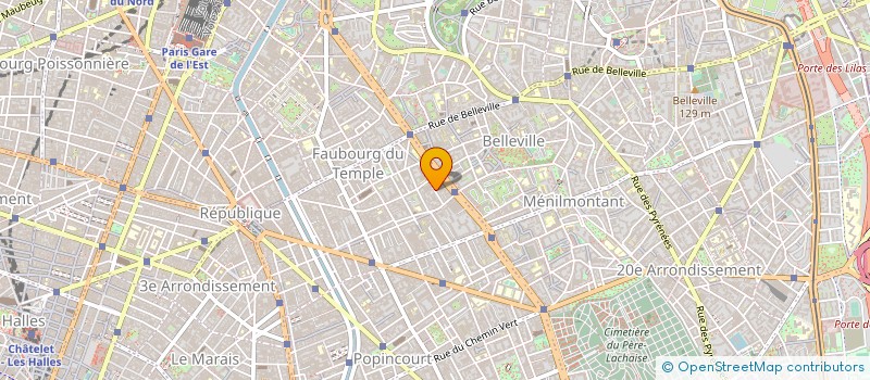 localisation de l'entreprise MADAME ELISABETH ROCHLINE à PARIS