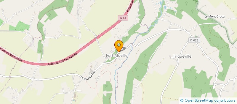 localisation de l'entreprise MADAME ELISABETH ROJ  FORT-MOVILLE