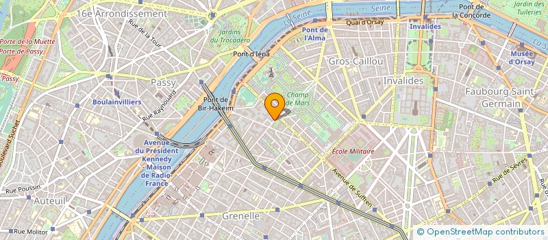 localisation de l'entreprise MADAME ELISABETH ROONEY  PARIS