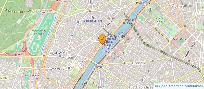 localisation de l'entreprise MADAME ELISABETH ROUILLAT  PARIS