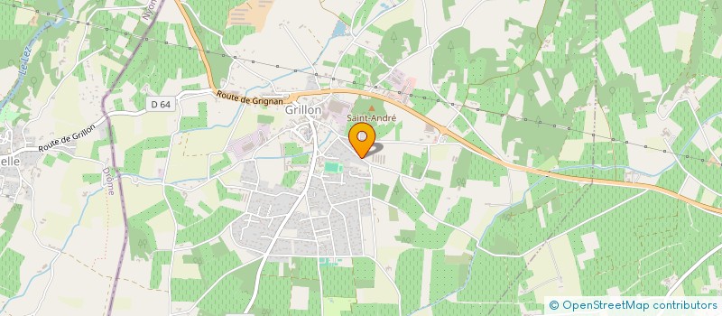 localisation de l'entreprise MADAME ELISABETH ROULY  GRILLON