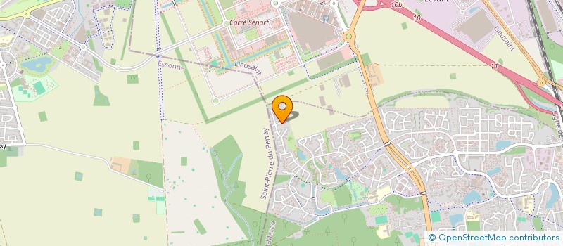 localisation de l'entreprise MADAME ELISABETH SAGUES  SAVIGNY-LE-TEMPLE