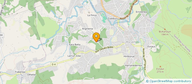 localisation de l'entreprise MADAME ELISABETH SALLABERRY à SARE