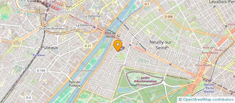 localisation de l'entreprise MADAME ELISABETH SALOMON  NEUILLY-SUR-SEINE
