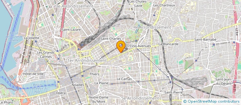 localisation de l'entreprise MADAME ELISABETH SAMUEL à MARSEILLE