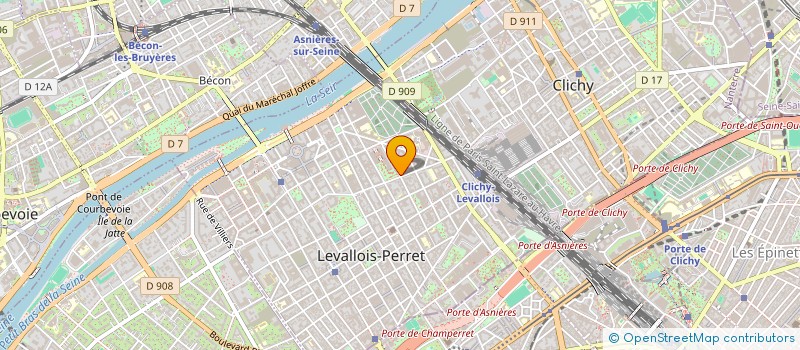localisation de l'entreprise MADAME ELISABETH SANCHEZ à LEVALLOIS-PERRET