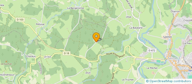 localisation de l'entreprise MADAME ELISABETH SARDAT à CHENEREILLES