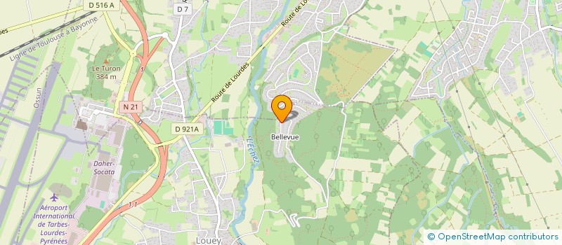 localisation de l'entreprise MADAME ELISABETH SARRAT  LOUEY