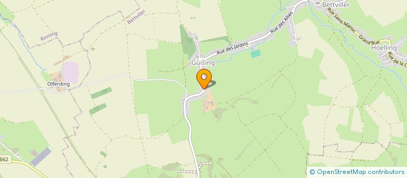 localisation de l'entreprise MADAME ELISABETH SCHOENHENTZ  GROS-REDERCHING