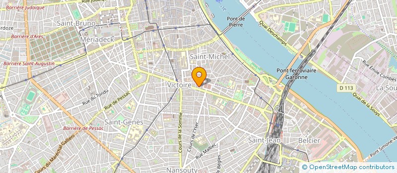 localisation de l'entreprise MADAME ELISABETH SCHUMACHER  BORDEAUX