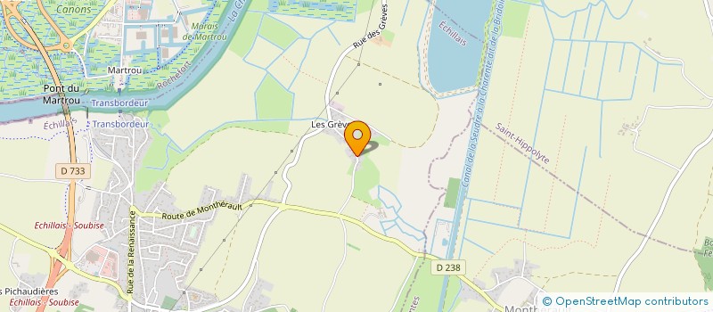 localisation de l'entreprise MADAME ELISABETH SCHWENNEN  ECHILLAIS