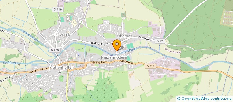 localisation de l'entreprise MADAME ELISABETH SERBINE  NIEDERMODERN