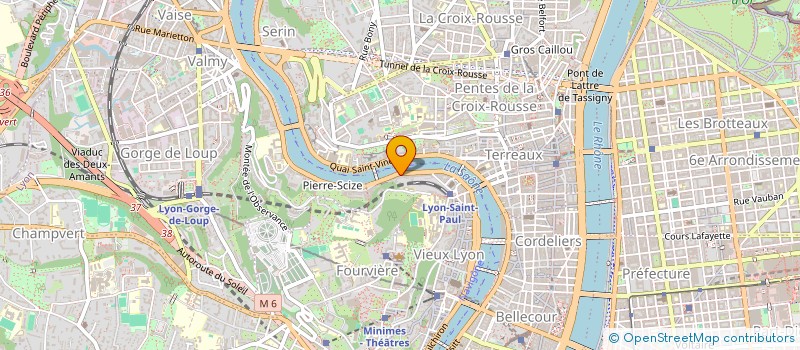 localisation de l'entreprise MADAME ELISABETH SERVA à LYON