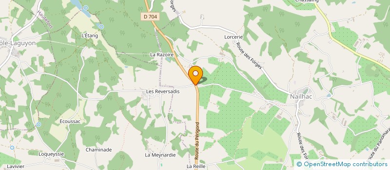 localisation de l'entreprise MADAME ELISABETH SHATWELL  NAILHAC