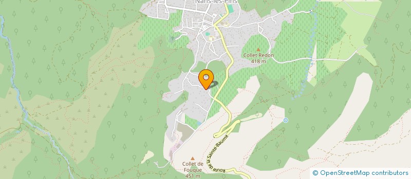 localisation de l'entreprise MADAME ELISABETH SIMONIAN-BECH  NANS-LES-PINS