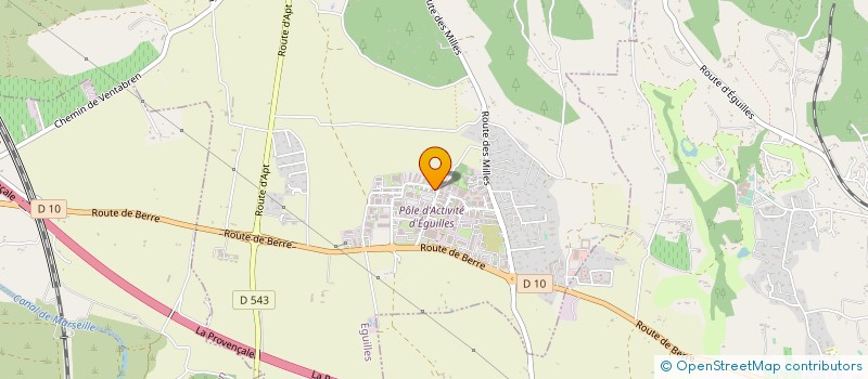 localisation de l'entreprise MADAME ELISABETH SINGER  EGUILLES