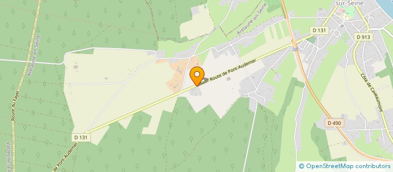 localisation de l'entreprise MADAME ELISABETH SIREUDE  ARELAUNE-EN-SEINE