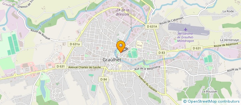 localisation de l'entreprise MADAME ELISABETH SONNENDRUCKER  GRAULHET