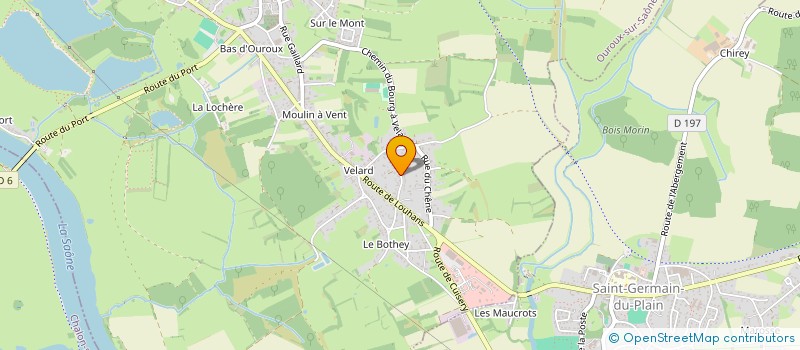 localisation de l'entreprise MADAME ELISABETH SONNTAG  OUROUX-SUR-SAONE