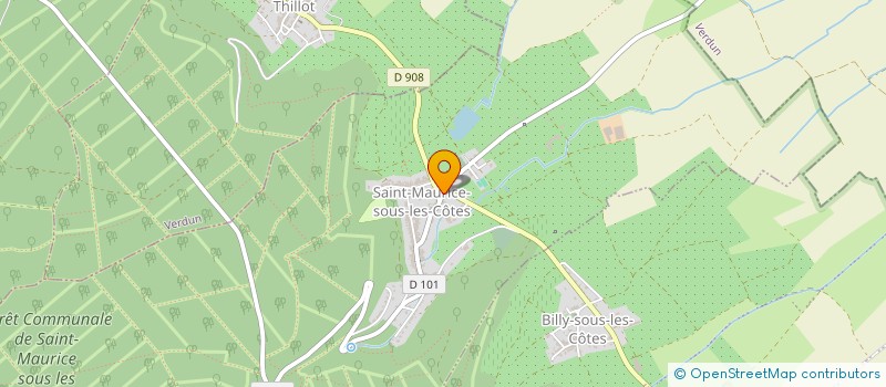 localisation de l'entreprise MADAME ELISABETH SORIANO à SAINT-MAURICE-SOUS-LES-COTES