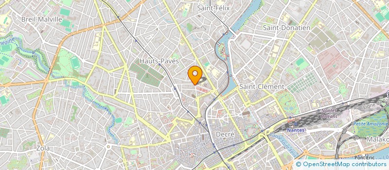 localisation de l'entreprise MADAME ELISABETH SOURDILLAT à NANTES