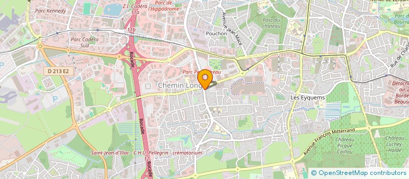 localisation de l'entreprise MADAME ELISABETH TAREAU  MERIGNAC