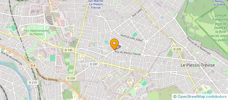localisation de l'entreprise MADAME ELISABETH TASTEYRE à CHAMPIGNY-SUR-MARNE