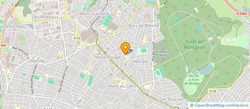 localisation de l'entreprise MADAME ELISABETH THERY à LE HAVRE