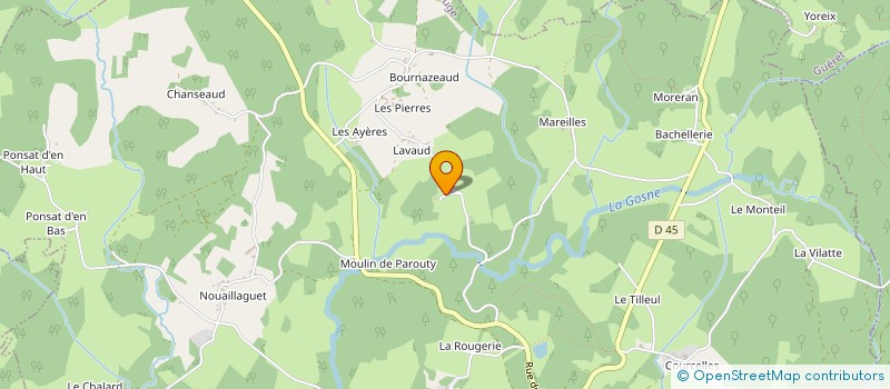 localisation de l'entreprise MADAME ELISABETH THILL à SAINT-GEORGES-LA-POUGE