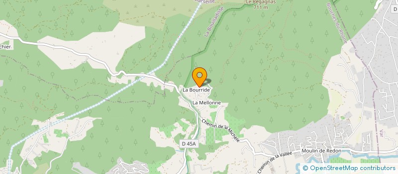 localisation de l'entreprise MADAME ELISABETH TOMASI  AURIOL