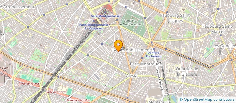 localisation de l'entreprise MADAME ELISABETH TONYE  PARIS