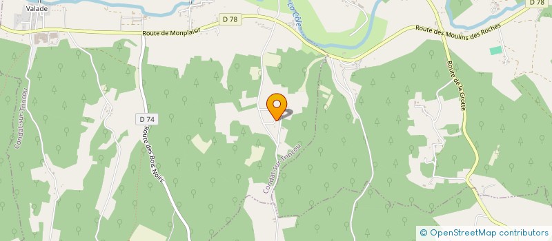 localisation de l'entreprise MADAME ELISABETH TOURNEPICHE  BRANTOME EN PERIGORD