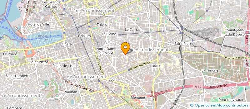 localisation de l'entreprise MADAME ELISABETH TOWNS à MARSEILLE