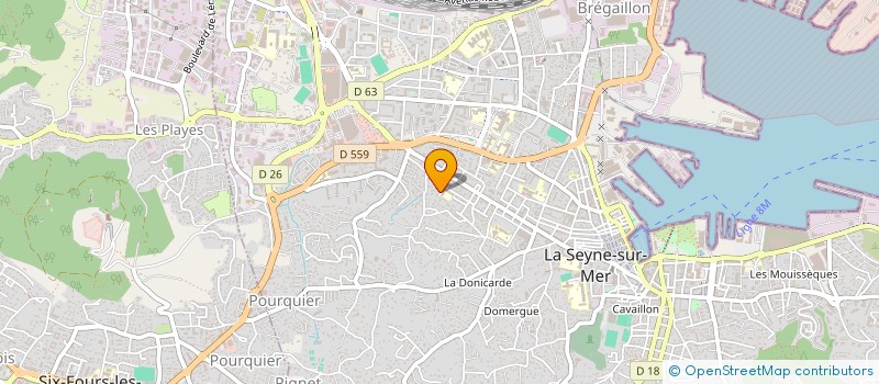 localisation de l'entreprise MADAME ELISABETH TRAMBAUD à LA SEYNE-SUR-MER