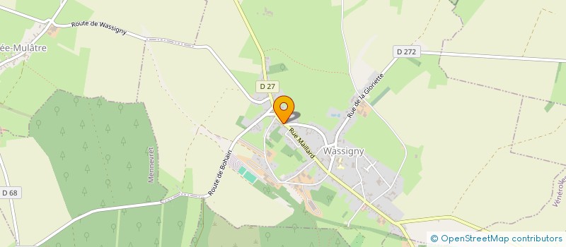 localisation de l'entreprise MADAME ELISABETH TUPIGNON à WASSIGNY