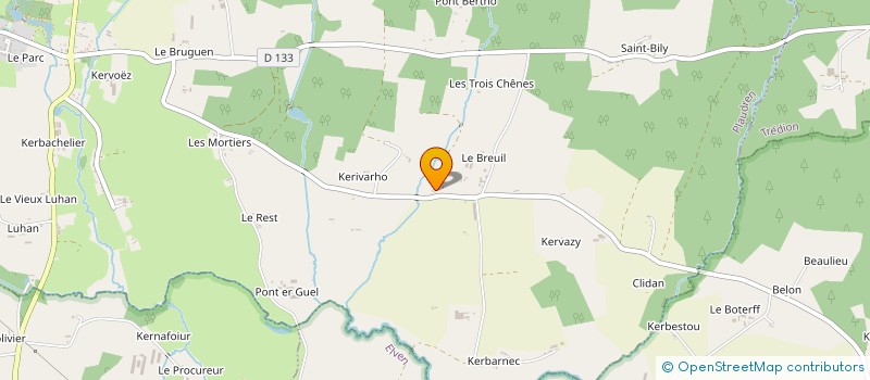 localisation de l'entreprise MADAME ELISABETH VALLENET  GAVRES